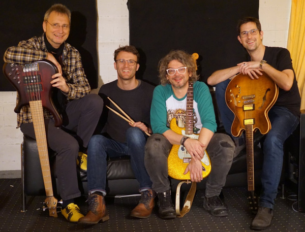 Foto der Opener Band Smashin' Blue